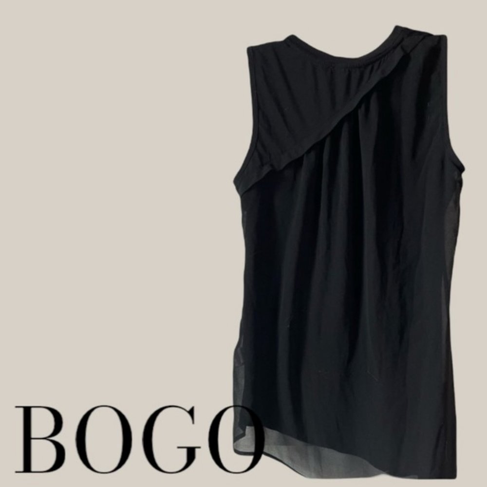Forever 21 Asymmetric Sheer Back Tank